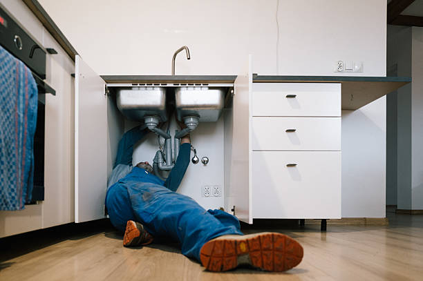 Professional Drain Cleaning technician working in East Islip, NY